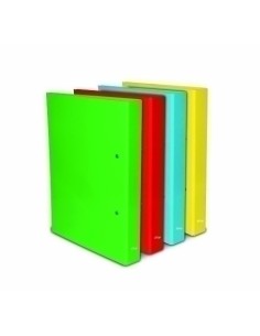 CARP. PARDO STUDIO Fº 4 AN.25 ROJO - Pack de 12 unidades